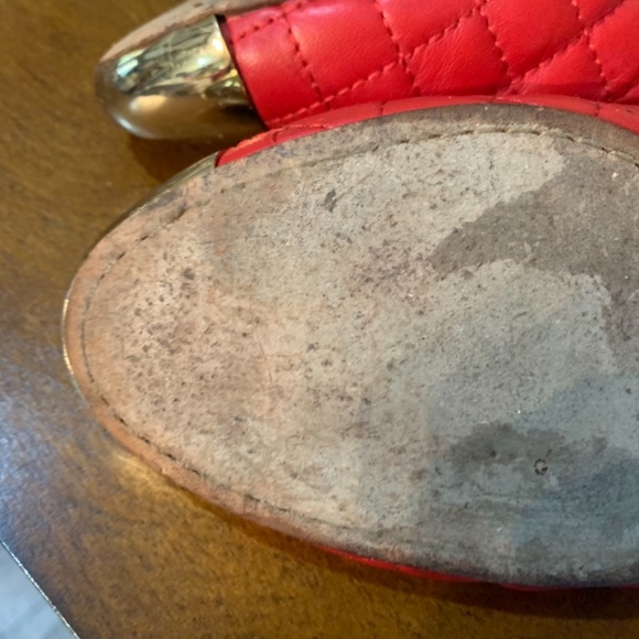 COPY - Beautiful red Tory Burch Kaitlin quilted ballet flats - Picture 8 of 13